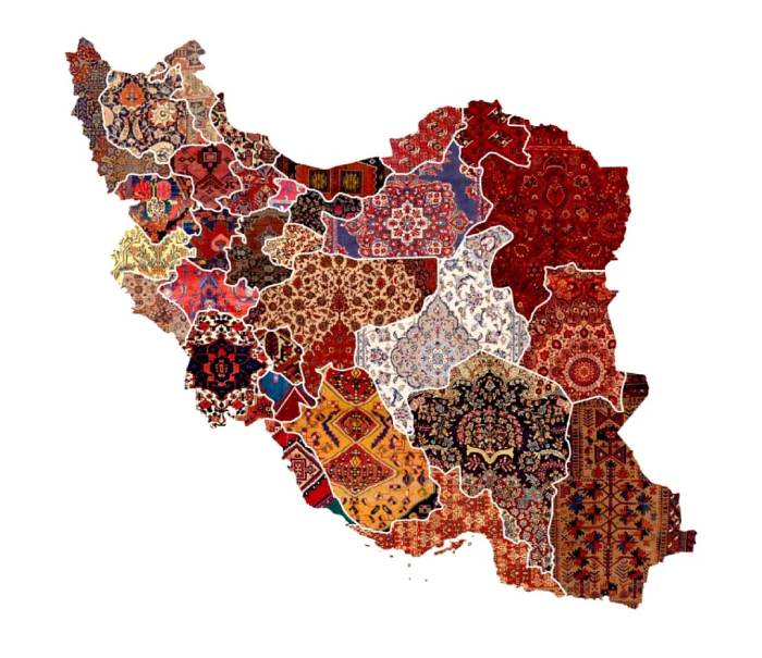 Persian Rug Map